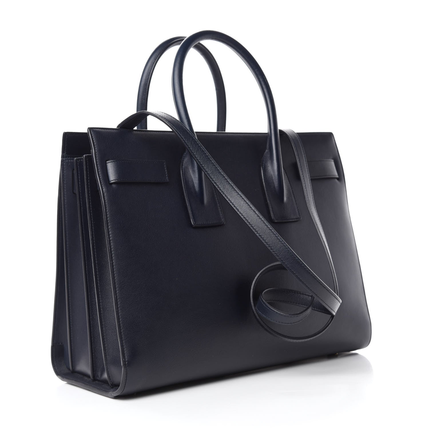 Saint Laurent Calfskin Small Sac De Jour Navy 3 of 10