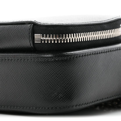 Prada Saffiano Phone Crossbody Pouch  Black 19 of 19