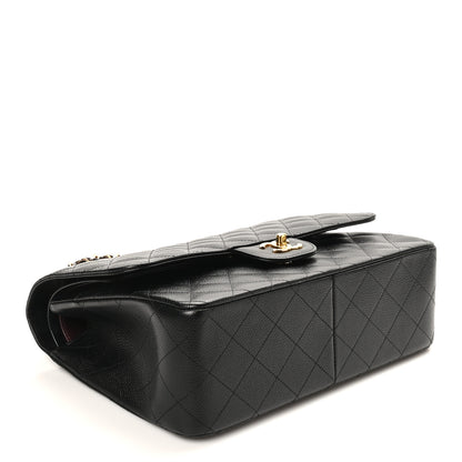 Chanel Caviar Quilted Jumbo Double Flap Black 4 of 11