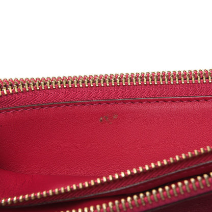 Celine Lambskin Small Trio Crossbody Bag Fuchsia 9 of 11
