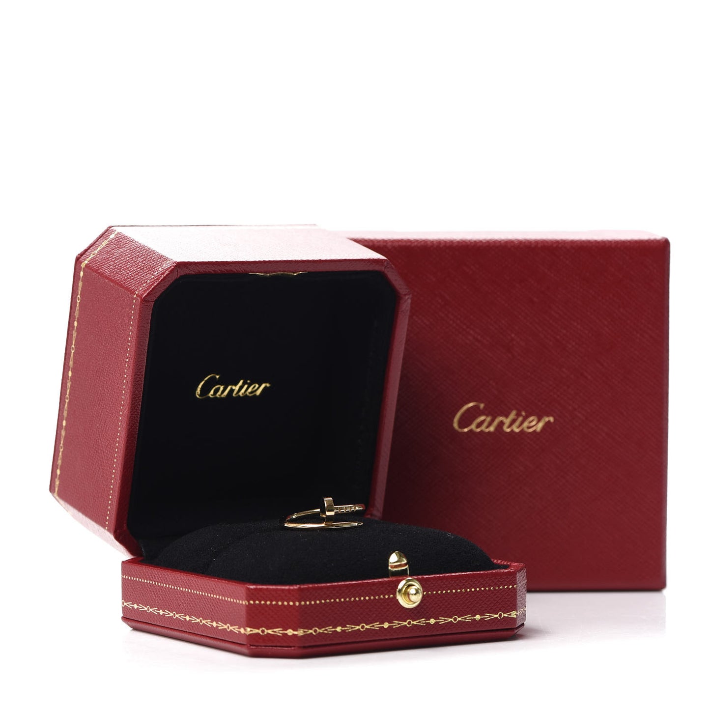 18K Yellow Gold Small Juste Un Clou Ring 50 5.25