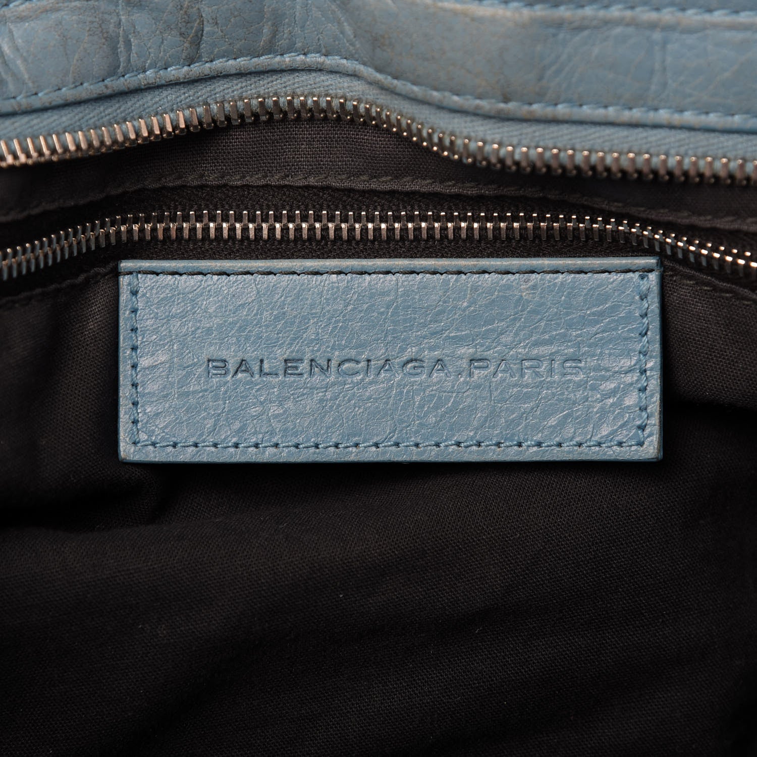 Balenciaga Agneau Giant 12 Silver Hardware Part Time Bleu Indigo 9 of 10