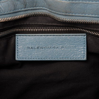 Balenciaga Agneau Giant 12 Silver Hardware Part Time Bleu Indigo 9 of 10