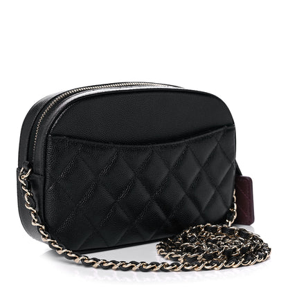 Chanel Caviar Quilted Vanity With Chain Black 3 of 11