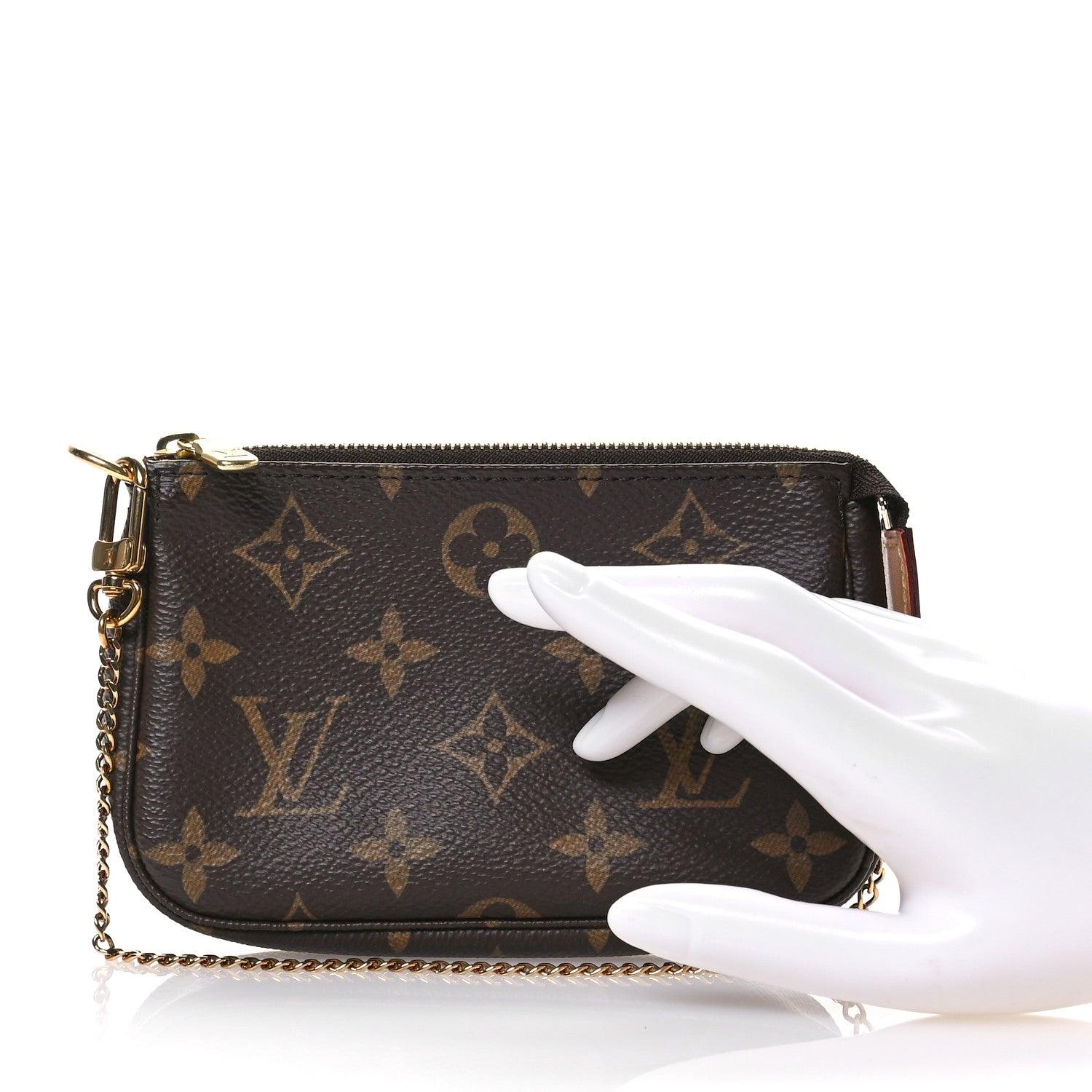 Louis Vuitton Monogram Mini Pochette Accessories 2 of 7