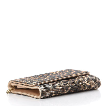 Judith Leiber Swarovski Crystal Fizzoni Leopard Clutch Champagne Multicolor 4 of 11
