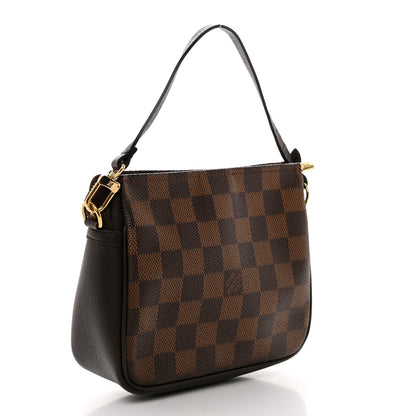 Louis Vuitton Damier Ebene Trousse Make Up Bag Pochette 3 of 7