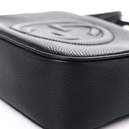 Gucci Pebbled Calfskin Small Soho Disco Bag Black 10 of 17
