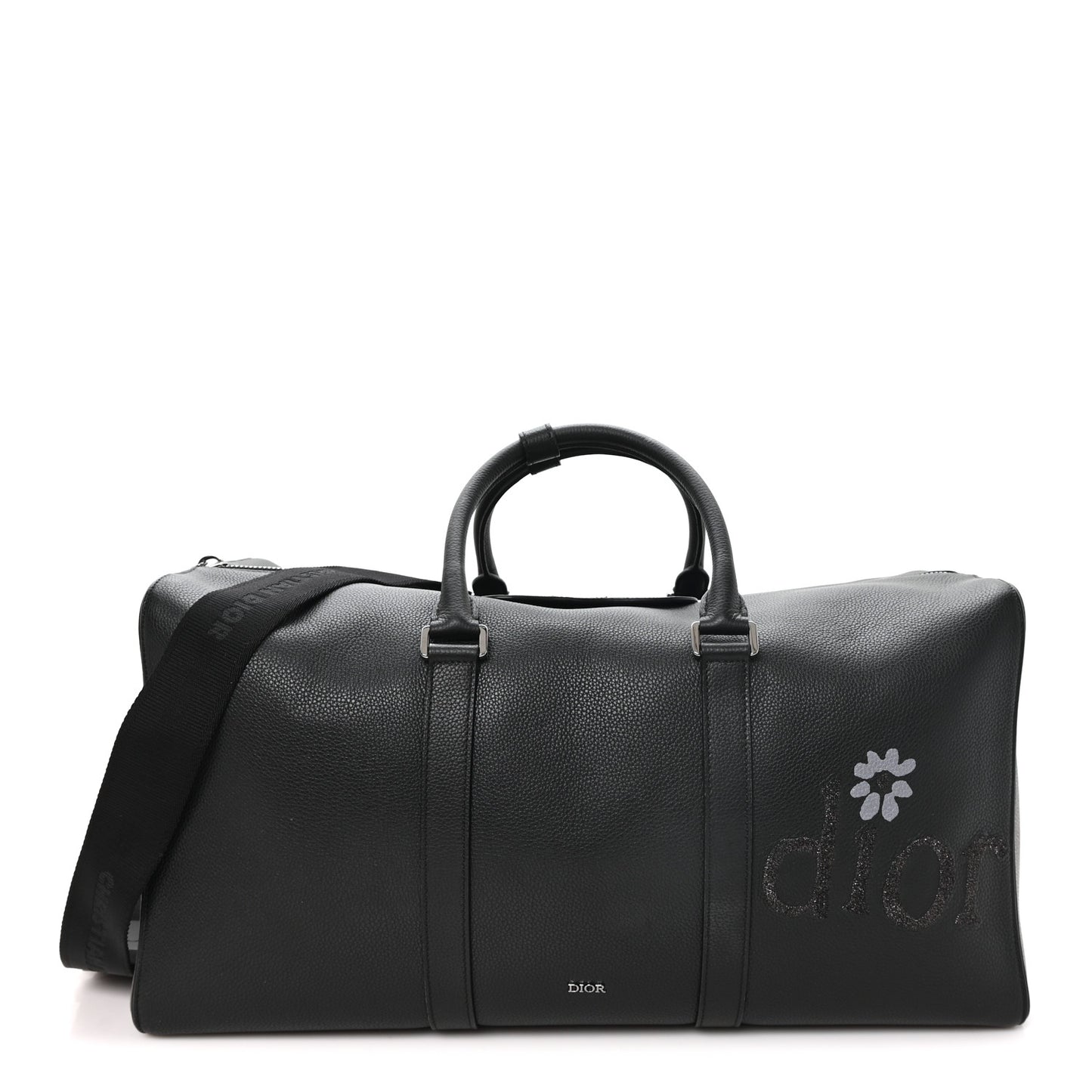 X ERL Calfskin Lingot 50 Bag Black