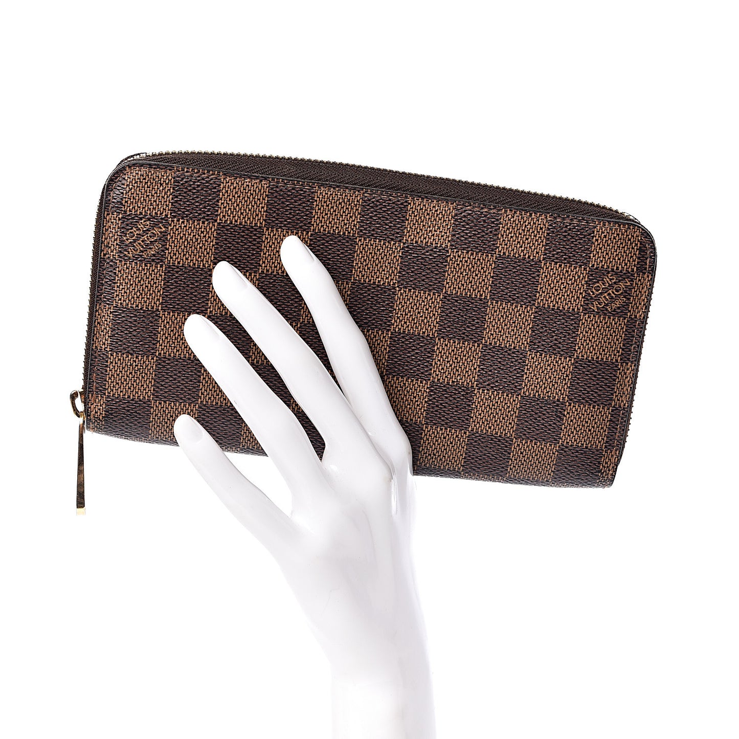 Damier Ebene Zippy Wallet