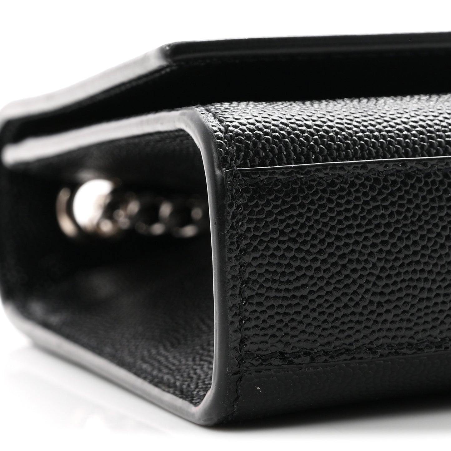 Grain De Poudre Small Monogram Kate Satchel Black