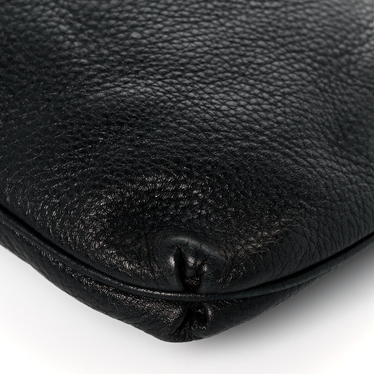 Calfskin Hobo Black