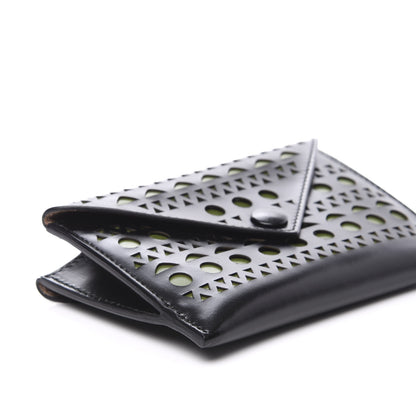 Alaia Calfskin Laser Cut iPhone Case Black 6 of 10
