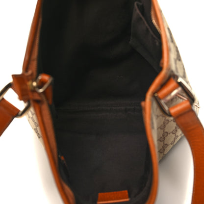 Gucci Monogram Abbey Messenger Bag Tan 5 of 13