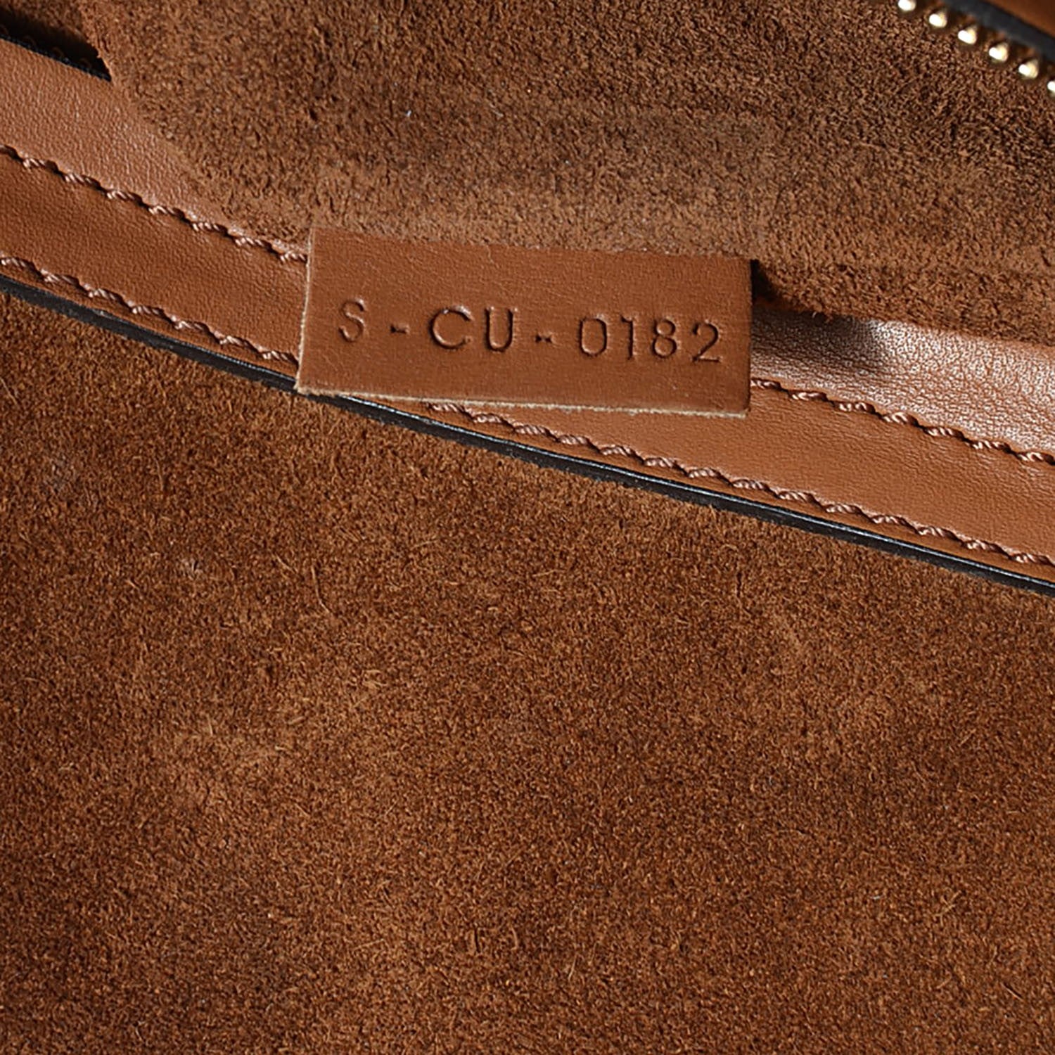 Celine Natural Calfskin Medium Phantom Luggage Tan 7 of 9