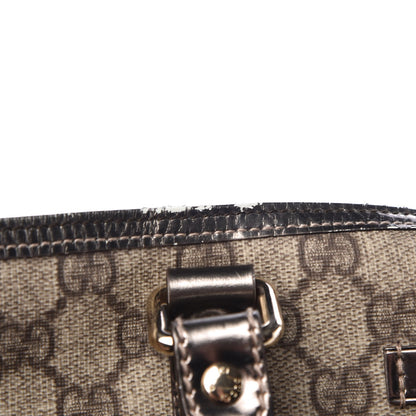 Gucci Monogram Large Joy Boston Pewter 13 of 23