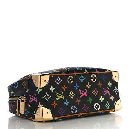 Louis Vuitton Monogram Multicolor Trouville Black 4 of 10