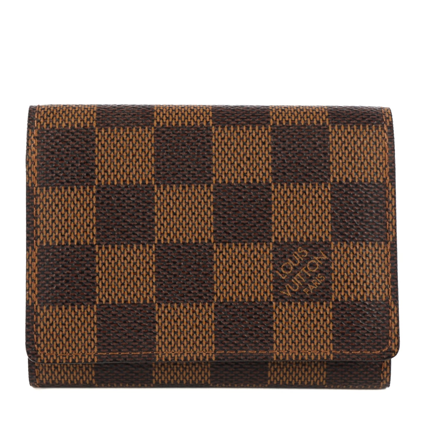 Damier Ebene Business Card Holder