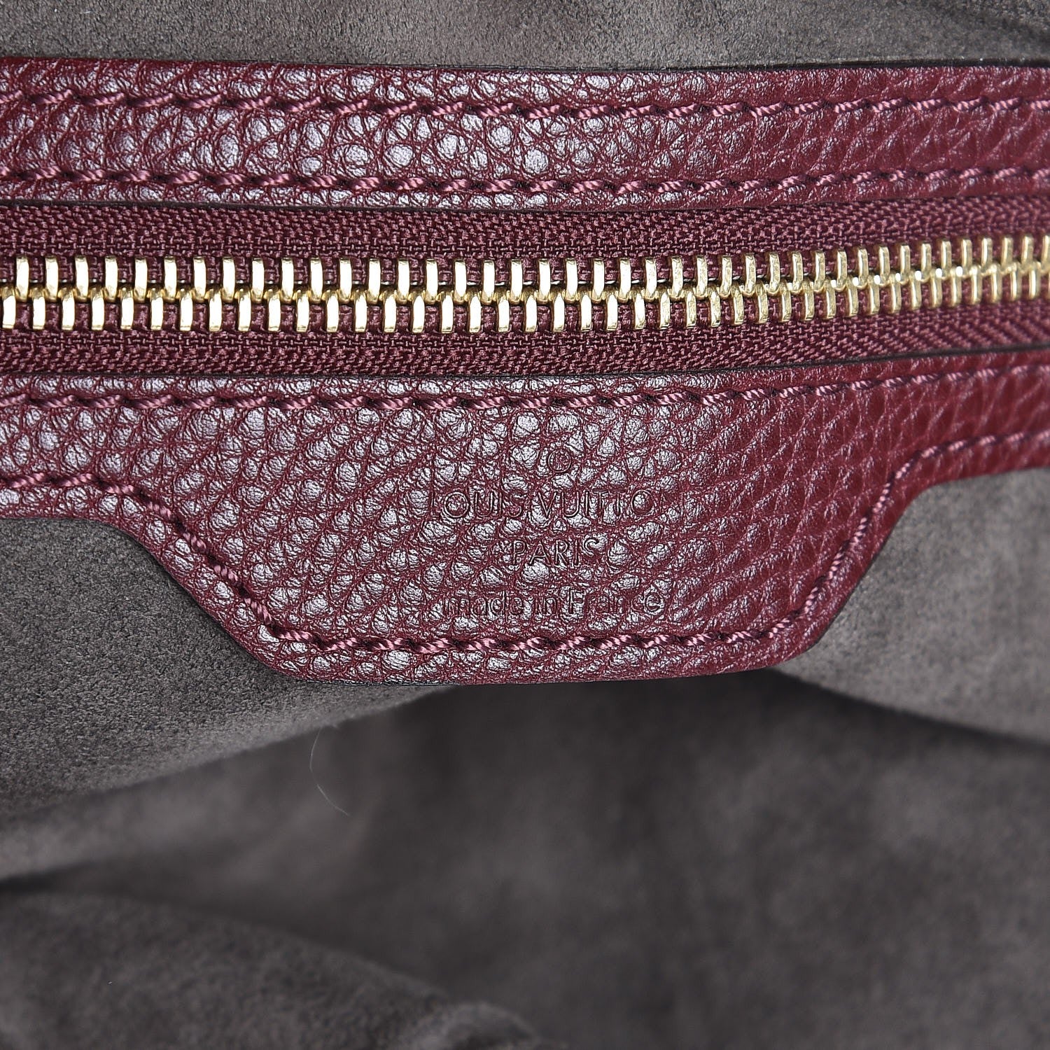 Louis Vuitton Mahina L Bordeaux 6 of 7