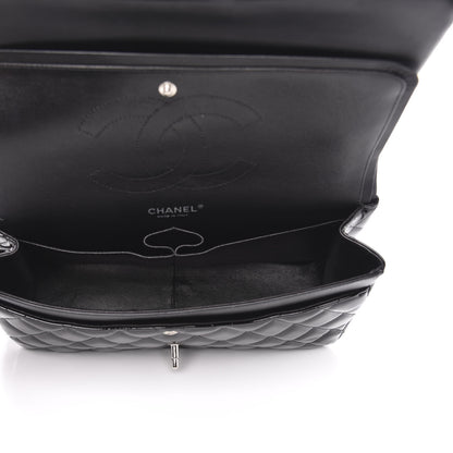 Chanel Patent Quilted Jumbo Double Flap Black 5 of 14