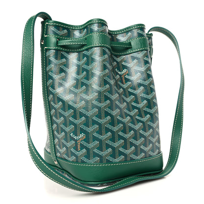 Goyard Goyardine Petit Flot Bucket Bag PM Green 3 of 8