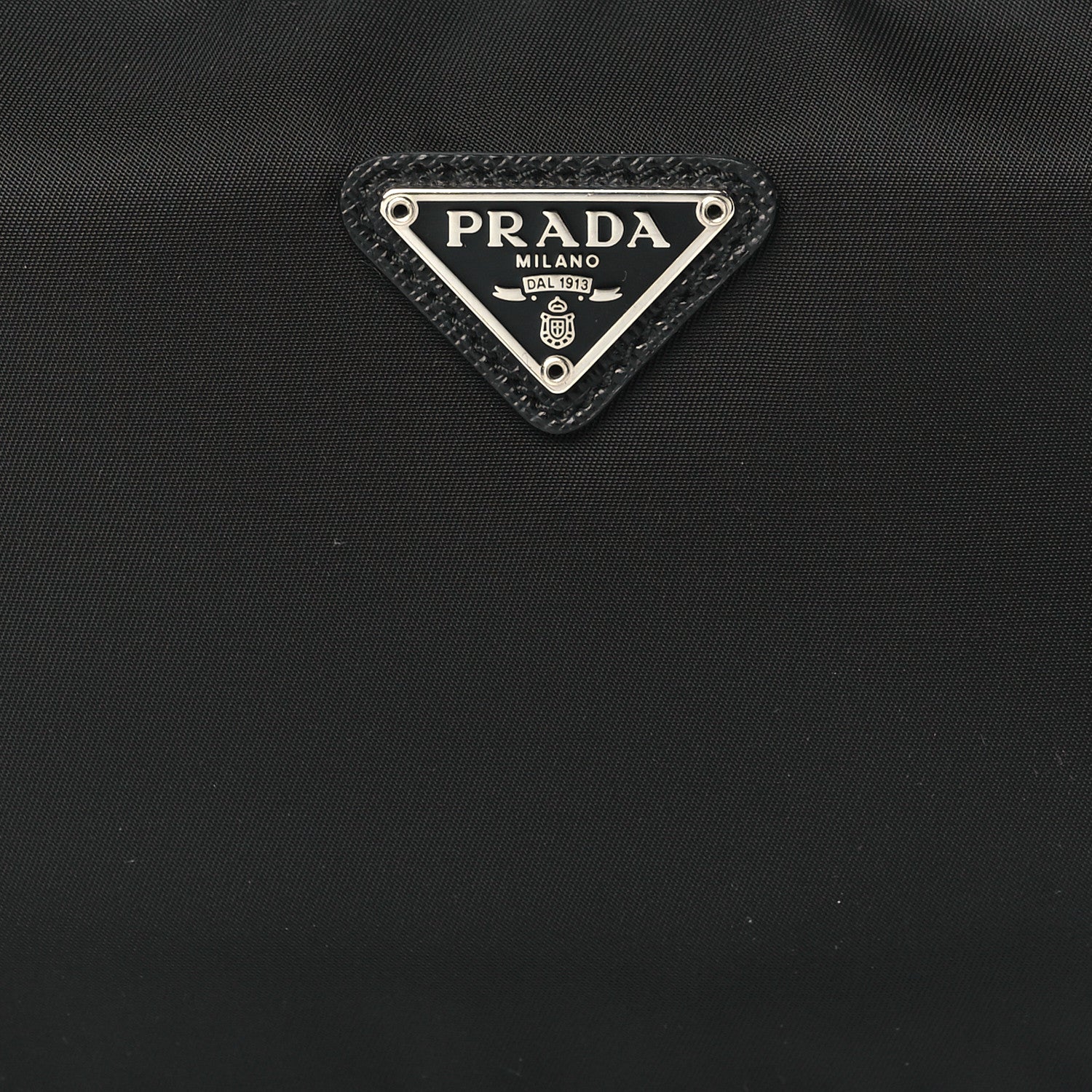 Prada Tessuto Nylon Saffiano Mini Re-Edition 2005 Bag Black 8 of 11