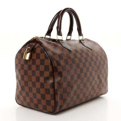 Louis Vuitton Damier Ebene Speedy 30 3 of 12