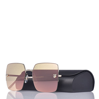 Cartier Panthere De Sunglasses Champagne Gold 8 of 8