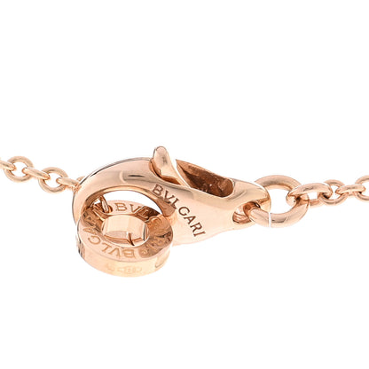 Bulgari 18K Rose Gold Diamond Black Onyx Mother of Pearl BVLGARI BVLGARI Pendant Necklace 5 of 6