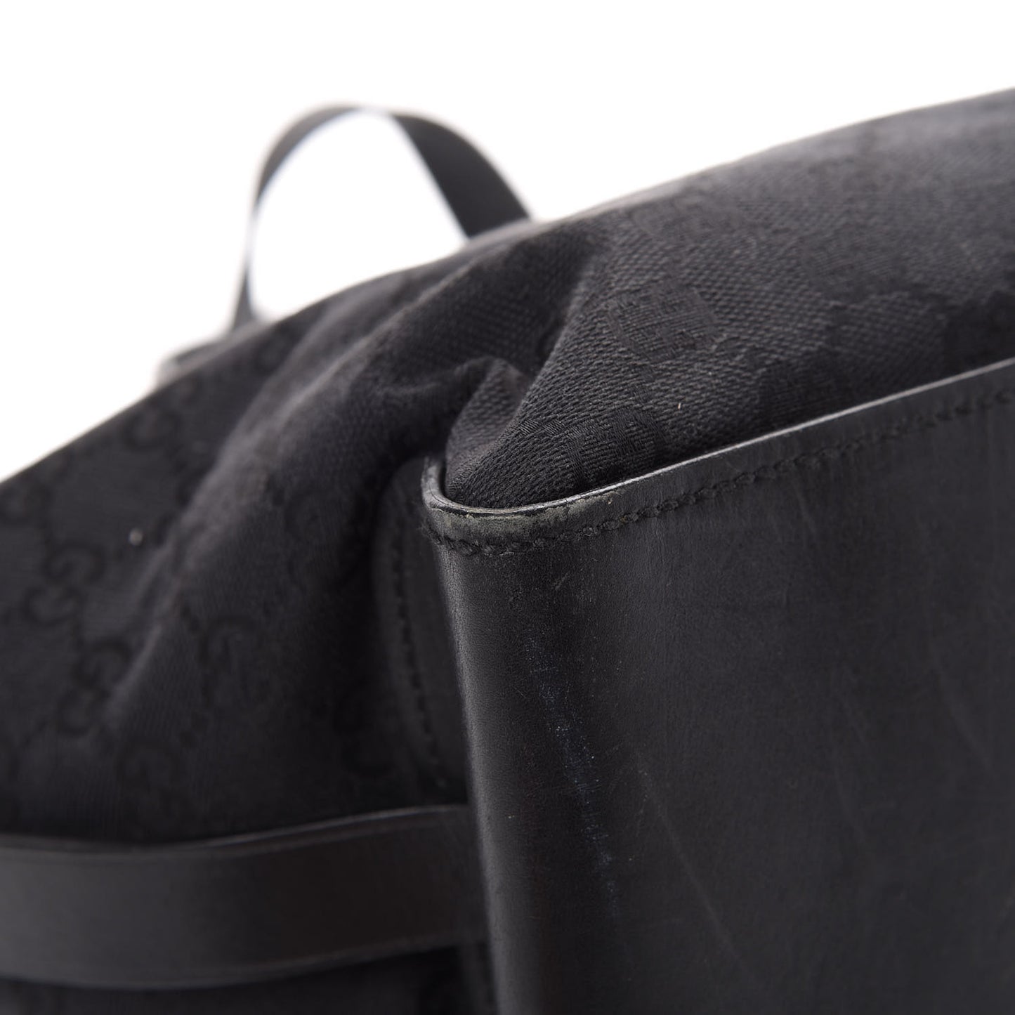 Monogram Large Tote Black