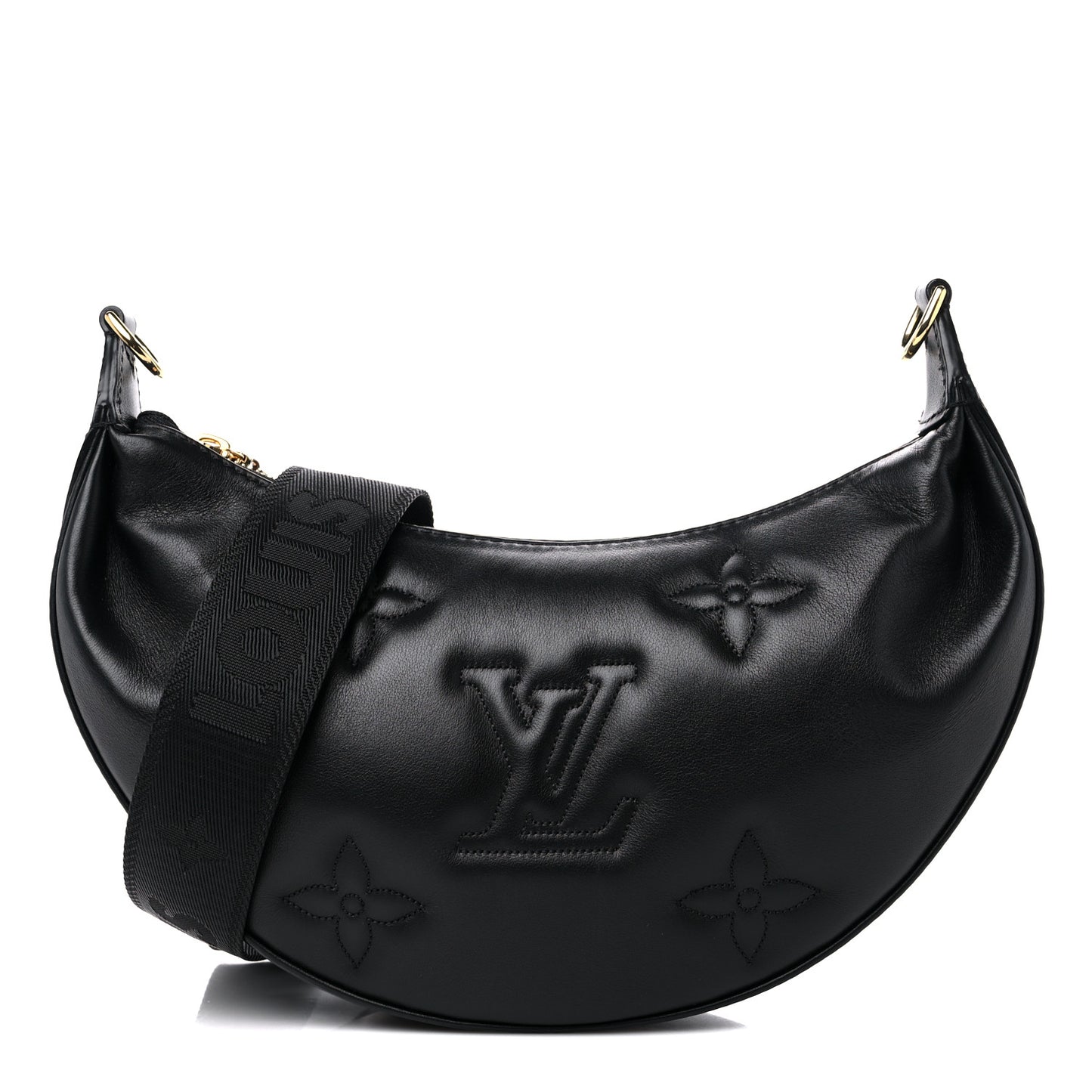 Calfskin Bubblegram Over The Moon Black
