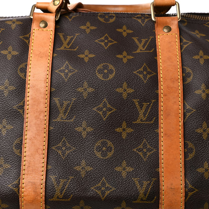 Louis Vuitton Monogram Keepall Bandouliere 50 17 of 26