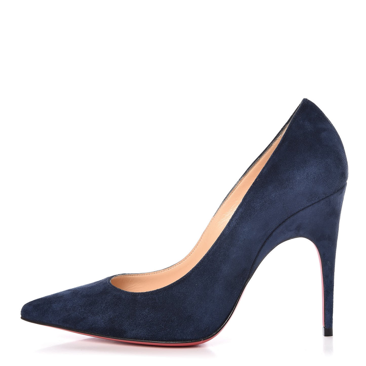 Veau Velours Alminette 100 Pumps 36.5 Marine
