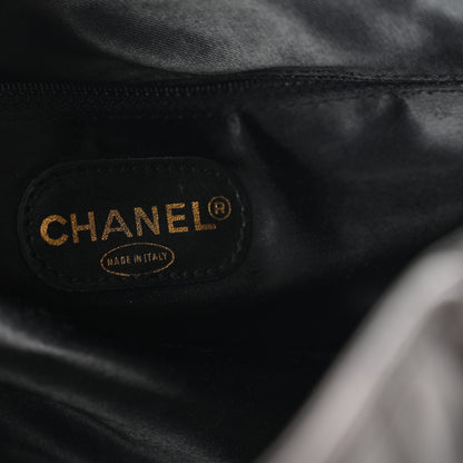 Chanel Lambskin Quilted Drawstring Backpack Brown 6 of 10