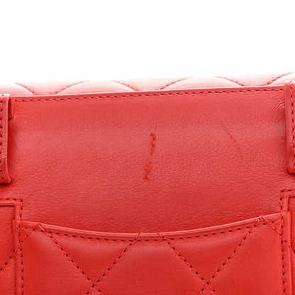 Chanel Calfskin Quilted Flap Waist Bag Red 12 of 13