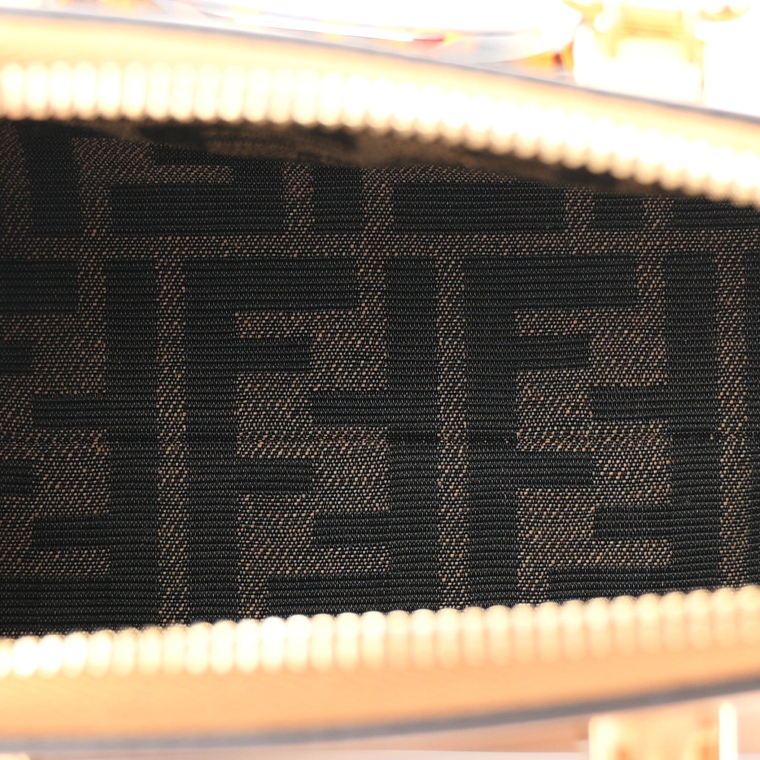 Fendi Vitello King Plexiglass Logo Embossed Mini By The Way Top Handle Boston Bag Caramello 5 of 11