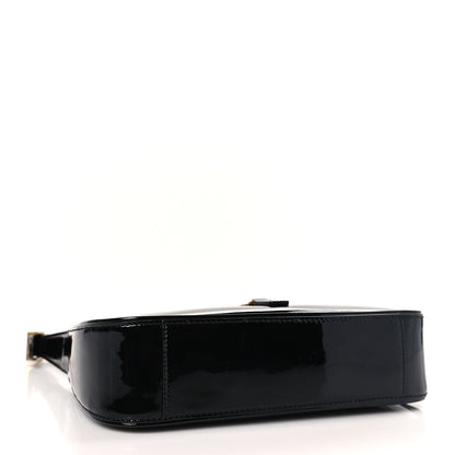 Saint Laurent Patent Le 5 A 7 Hobo Black 4 of 9