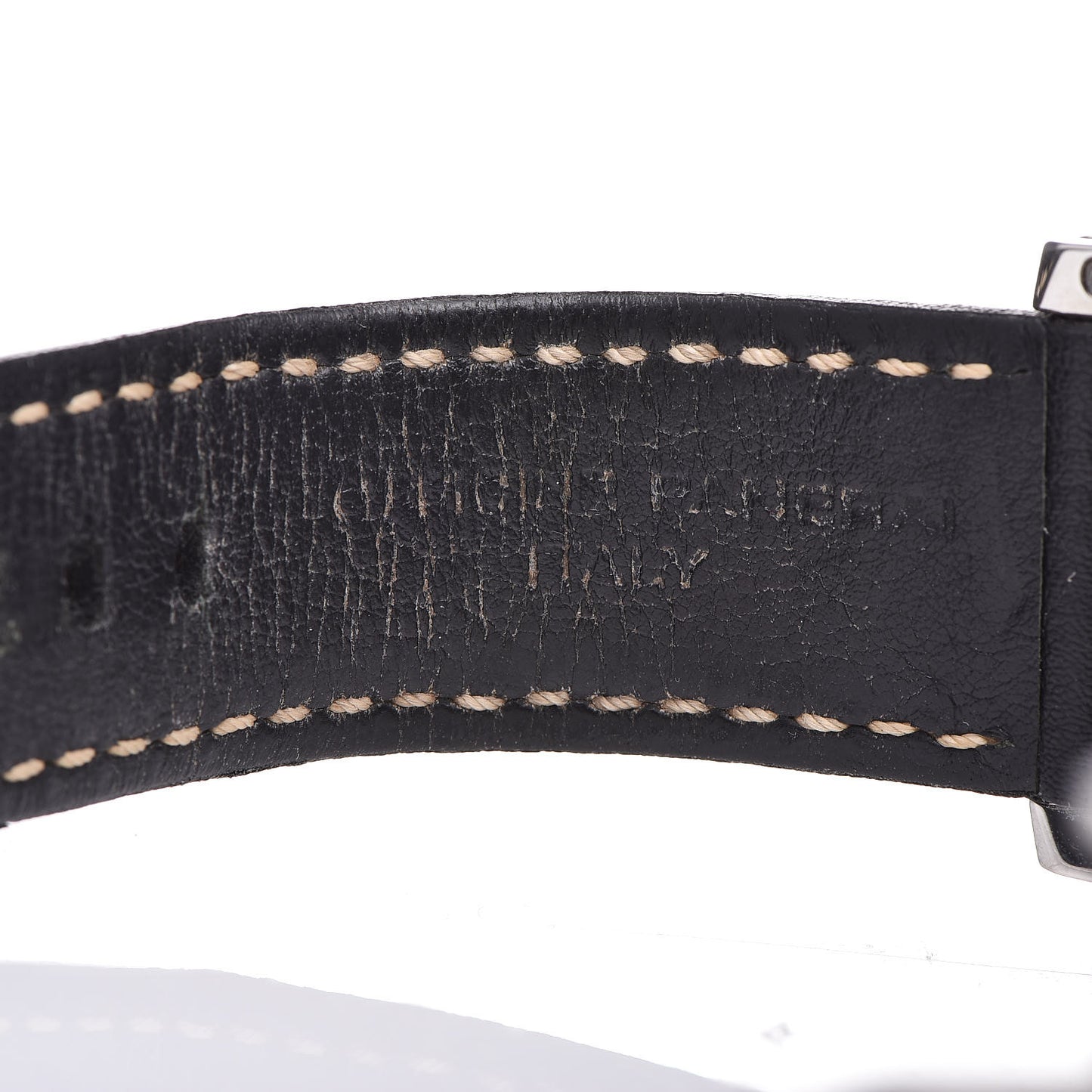 Stainless Steel Calfskin 44mm Luminor Marina 1950 Automatic Watch Black PAM00359