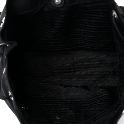 Prada Nylon Vela Drawstring Shopping Tote Black 5 of 20