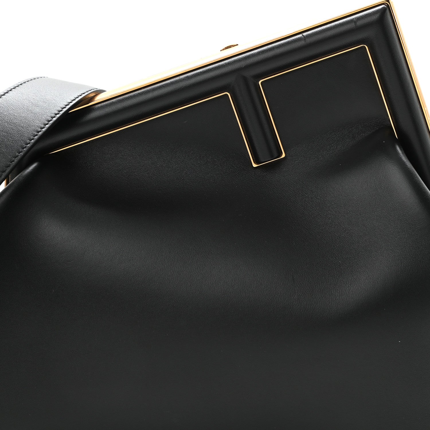 Fendi Shiny Nappa Medium Fendi First Black 8 of 11