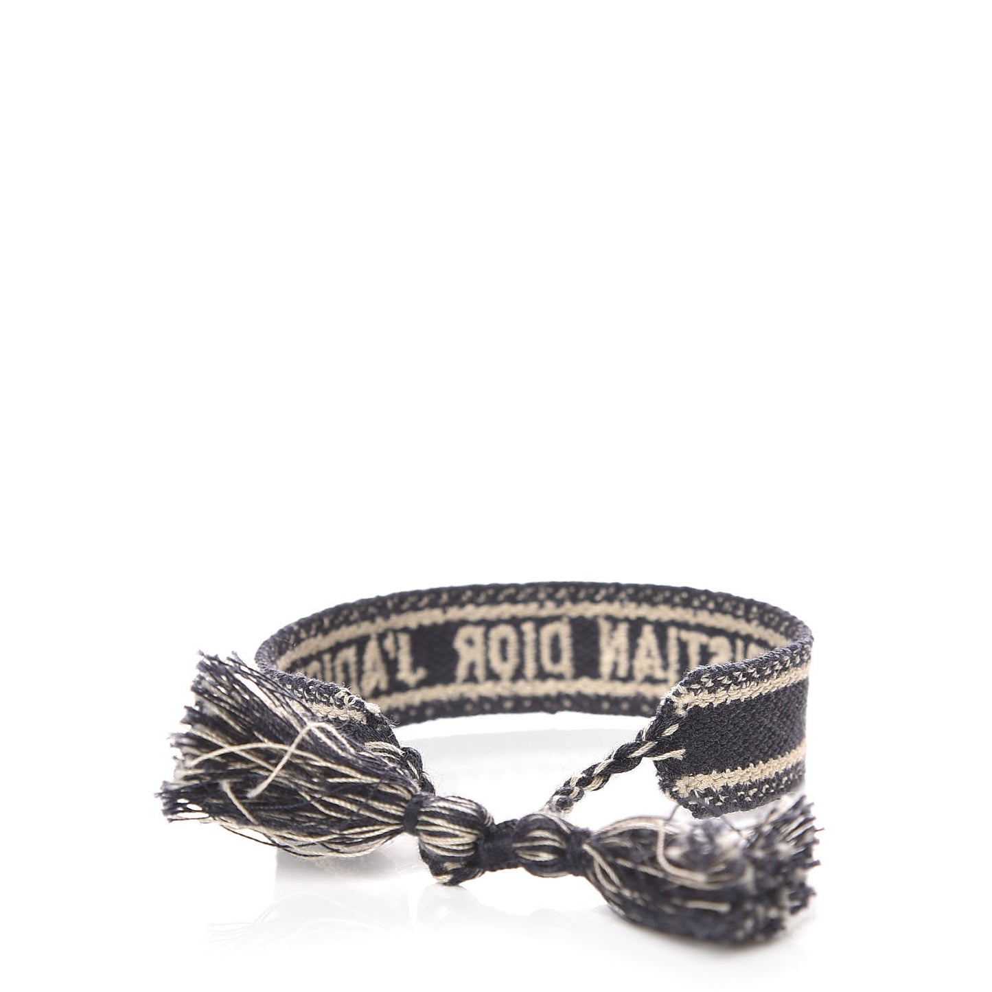 Woven Cotton J'Adior Friendship Bracelet Set Navy