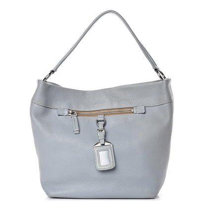 Prada Vitello Daino Tag Hobo Pervinca 1 of 14