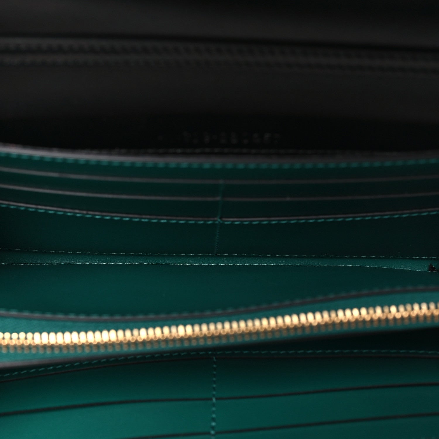 Bulgari Calfskin Serpenti Forever Chain Wallet Black 5 of 11