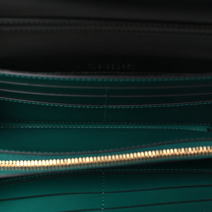 Bulgari Calfskin Serpenti Forever Chain Wallet Black 5 of 11