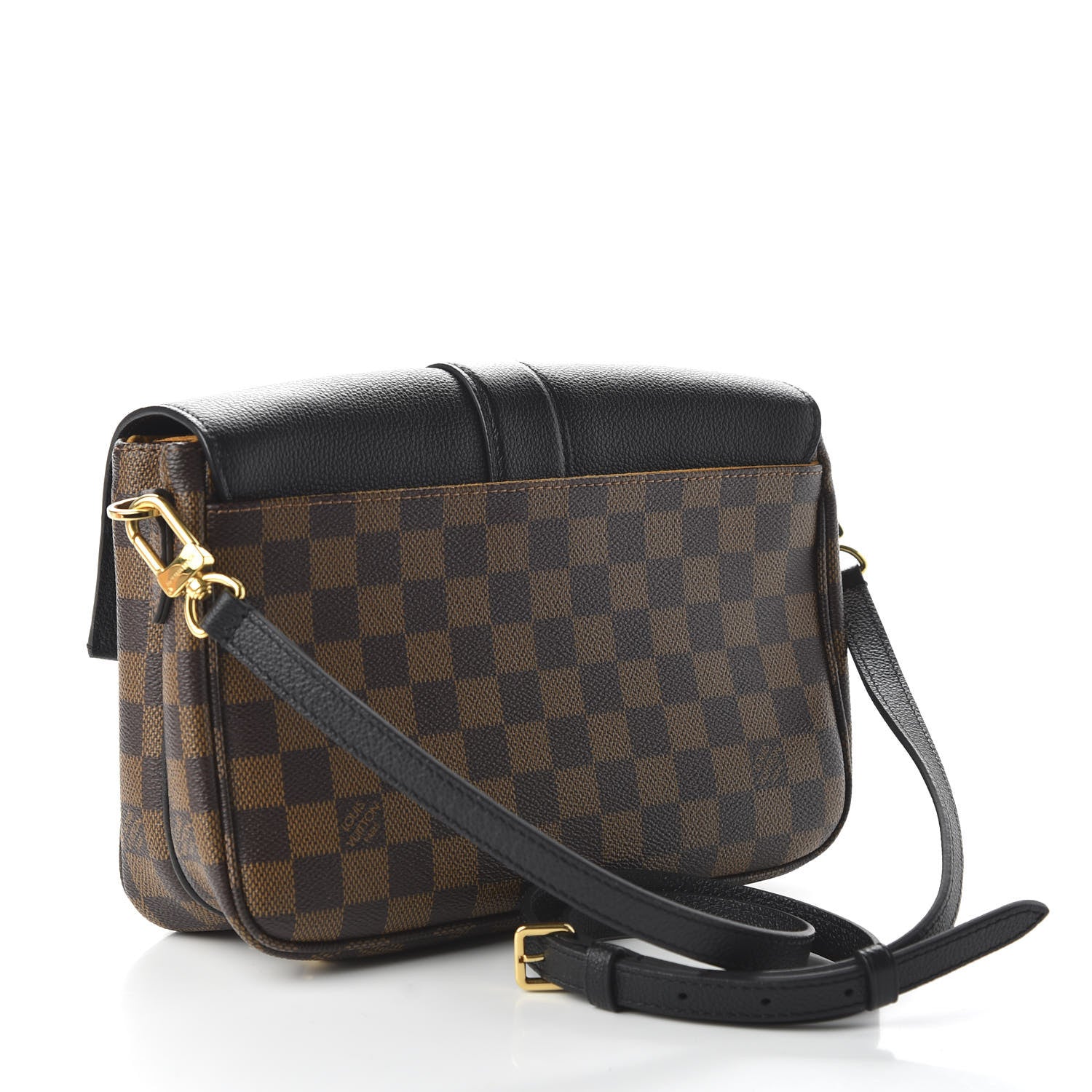 Louis Vuitton Damier Ebene Clapton Black 3 of 10