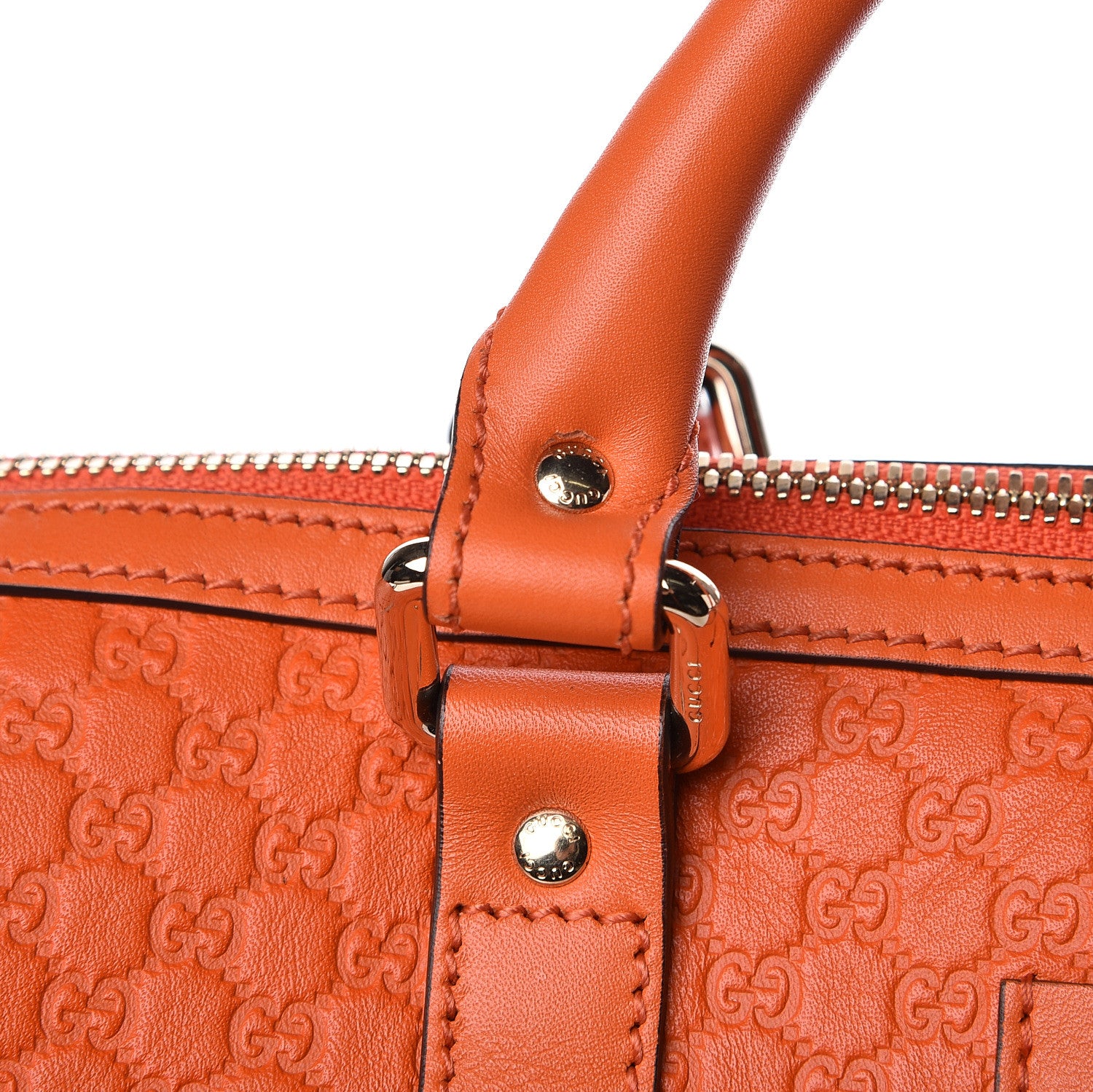 Gucci Microguccissima Medium Joy Boston Sun Orange 11 of 11