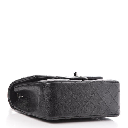 Chanel Iridescent Caviar Quilted Mini Rectangular Flap Black 4 of 12