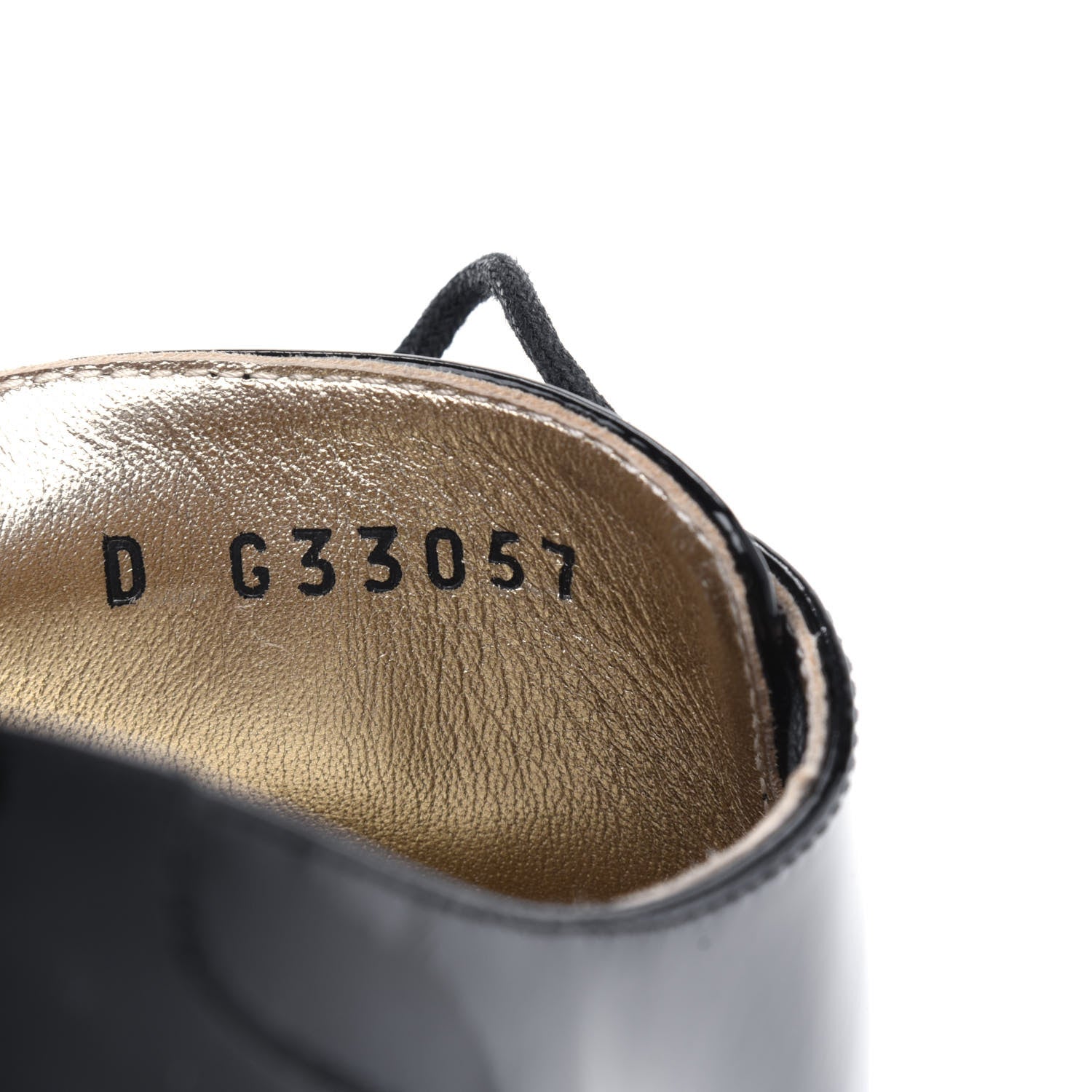 Chanel Patent Calfskin Oxford Lace Up Ankle Booties 39 Black 8 of 9