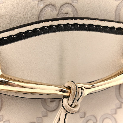 Gucci Guccissima Signature Medium Emily Chain Shoulder Bag Mystic White 18 of 21