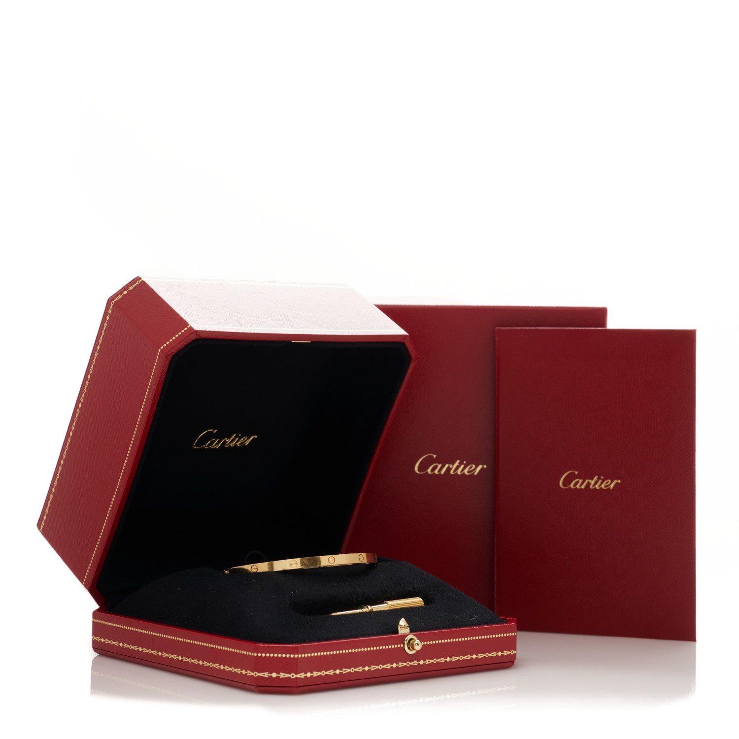 Cartier 18K Yellow Gold Small LOVE Bracelet 17 11 of 11